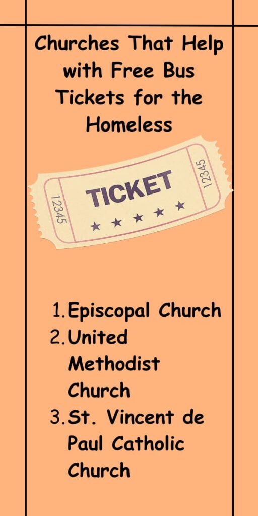 Churches That Help with Free Bus Tickets for the Homeless