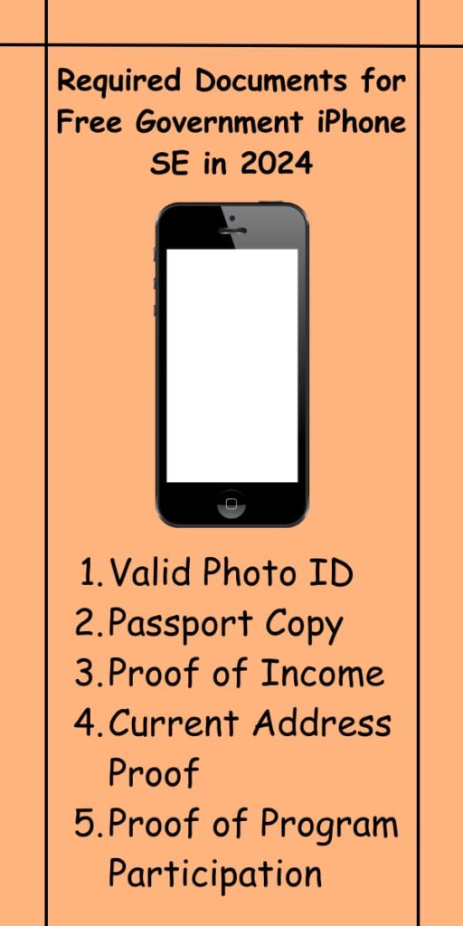 Required Documents for Free Government iPhone SE in 2024