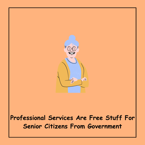 Professional Services Are Free Stuff For Senior Citizens From Government