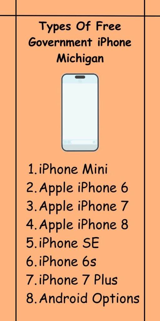 Types Of Free Government iPhone Michigan